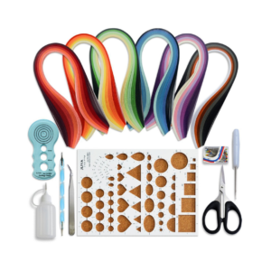 image of a paper quilling kit