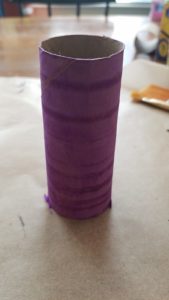 painted tube for monster house craft 2