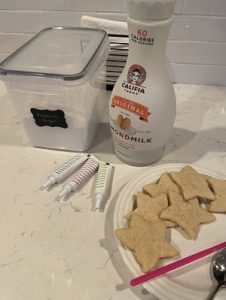 materials needed for swirl cookies