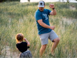 dancing family