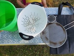 sieves for water filtration experiment