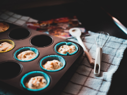 photo of cupcake tin