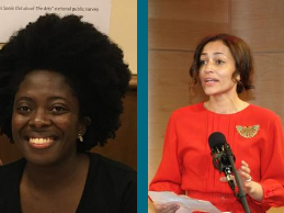 Yaa Gyasi and Zadie Smith