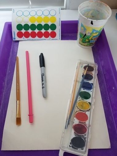materials for watercolor art therapy