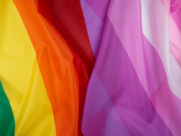 photo of pride flag