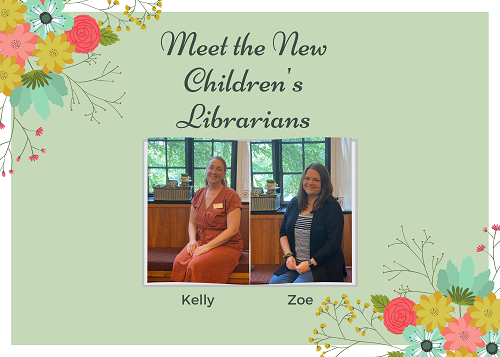photos of the new children's librarians