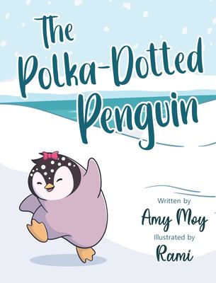 book cover for the polka dotted penguin