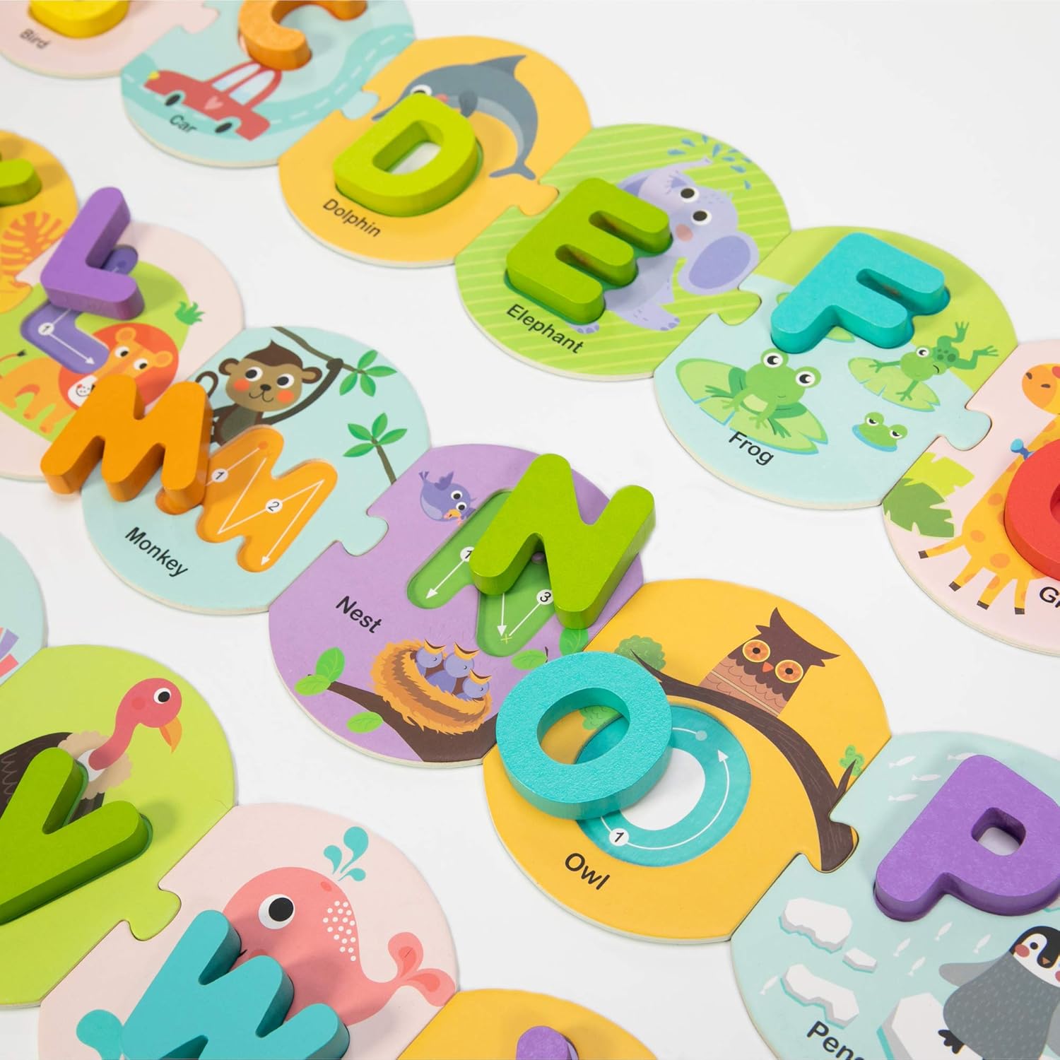 Match & Learn: Letters and Numbers